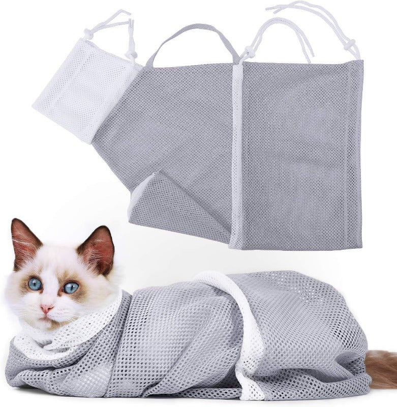 Sac Toilettage Chat Anti-Griffures Respirant