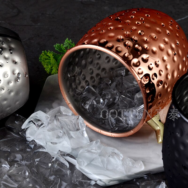 Mug Moscow Mule – Acier – Martelé Cocktails