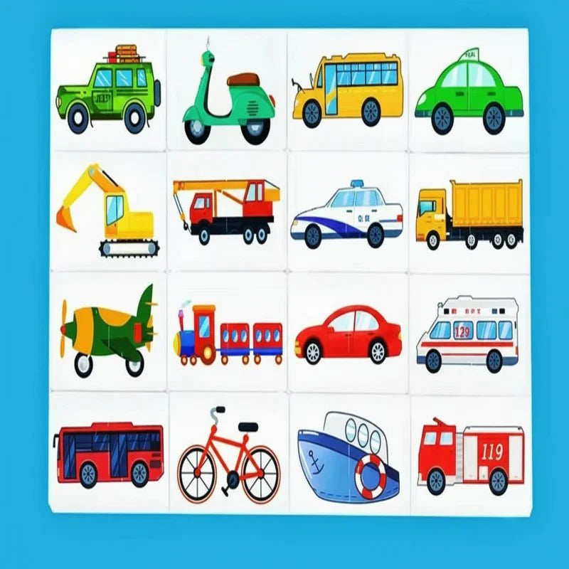 Puzzle Éducatif Enfant – Cartes à Associer – Animaux