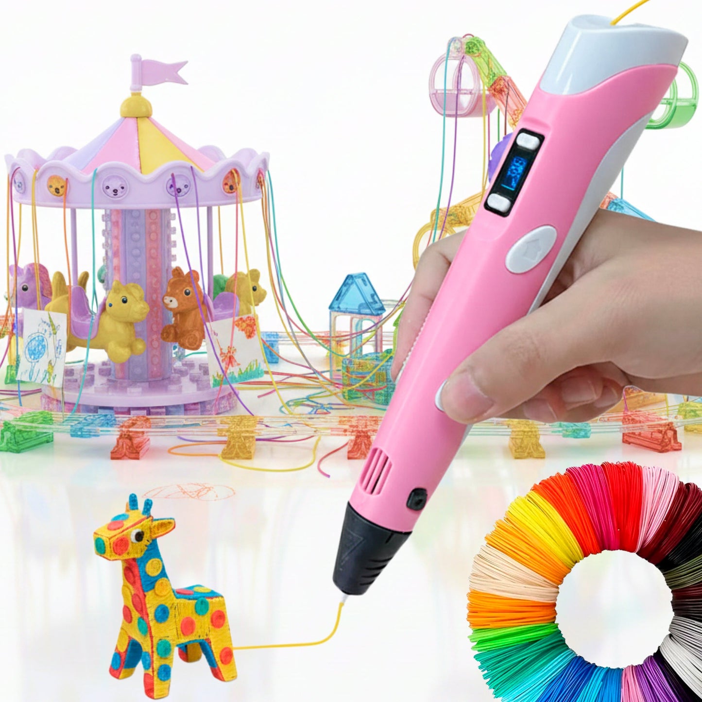 Stylo 3D Créatif Enfant