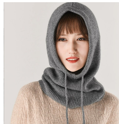 Capuche-Écharpe Tricot Douce Hiver