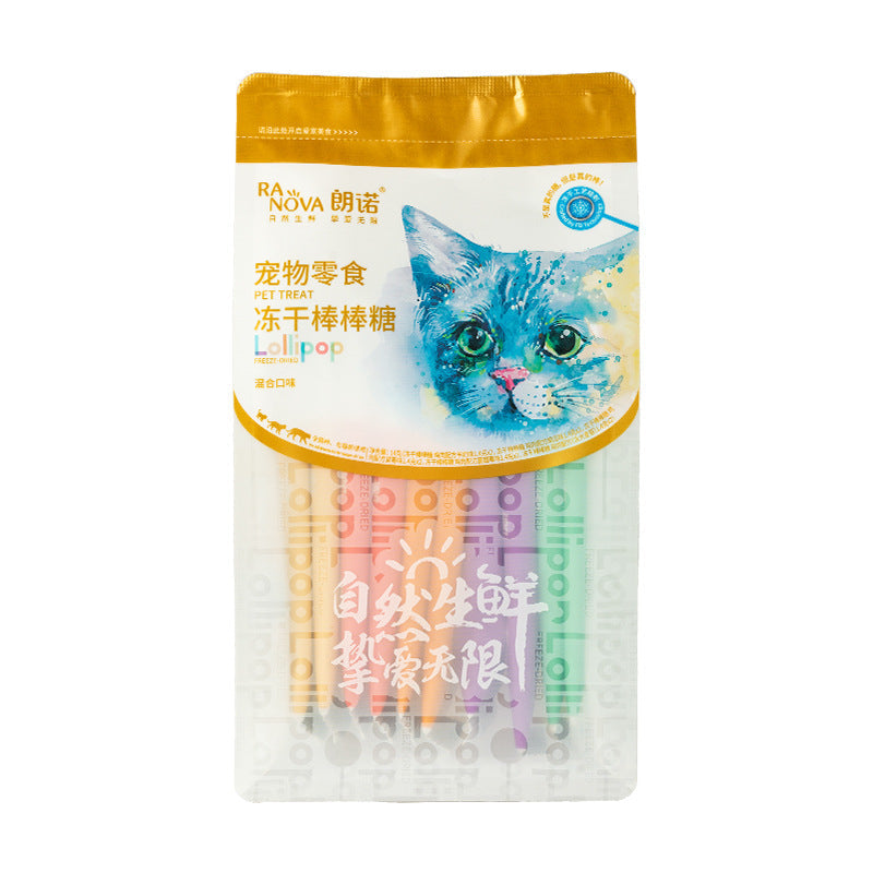 Sucettes Gourmandes Chat Multi Saveurs