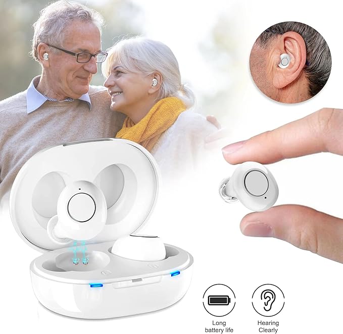 Aides Auditives Bluetooth Rechargeables Discrètes