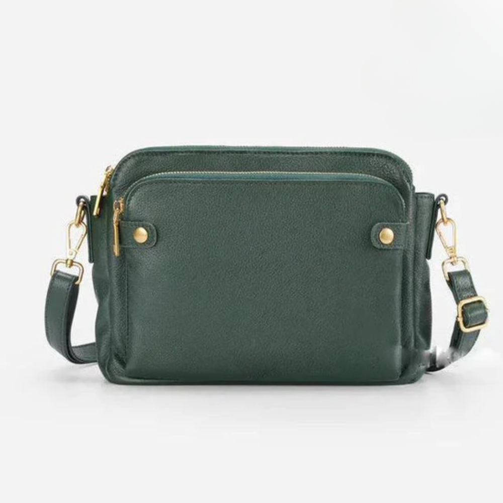 Zéphira Sac Porté Travers Luxe pour Femme | Sac d’Épaule en Cuir Pleine Fleur Premium