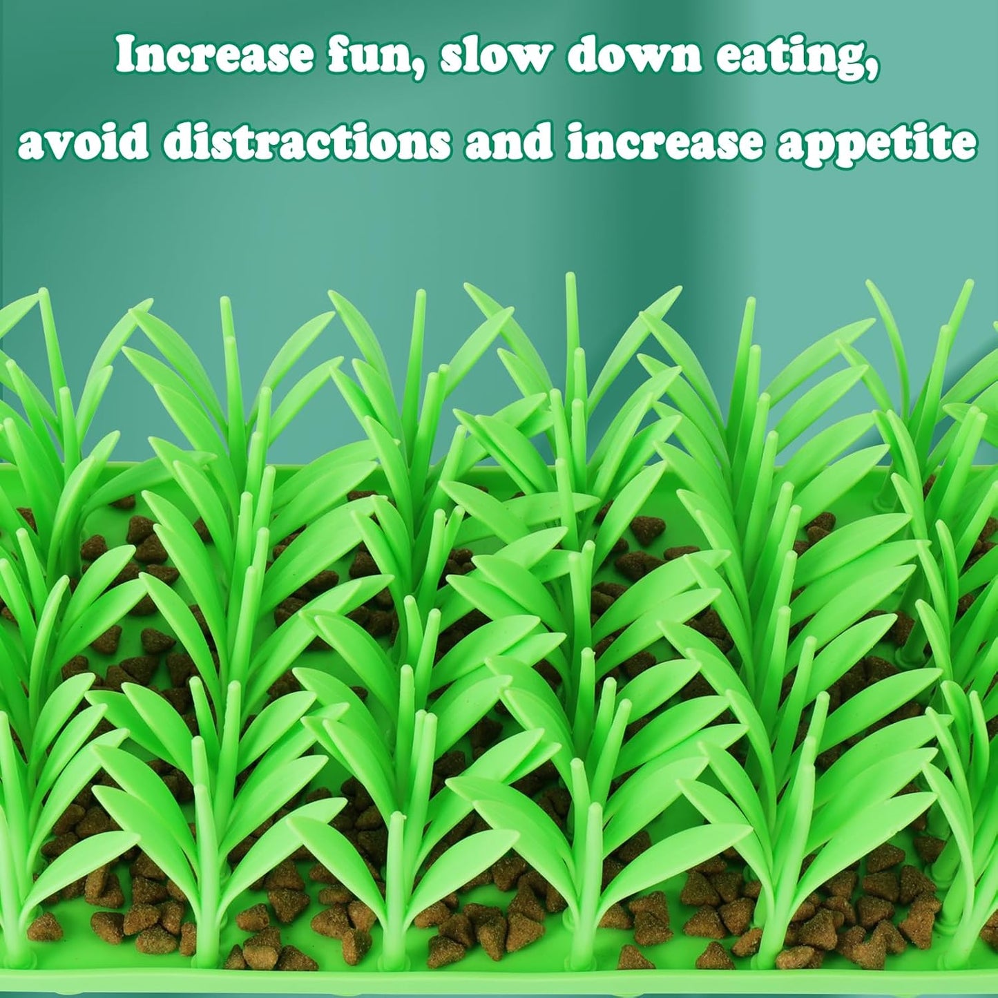 Tapis Léchage Herbe Anti-Glouton Animaux