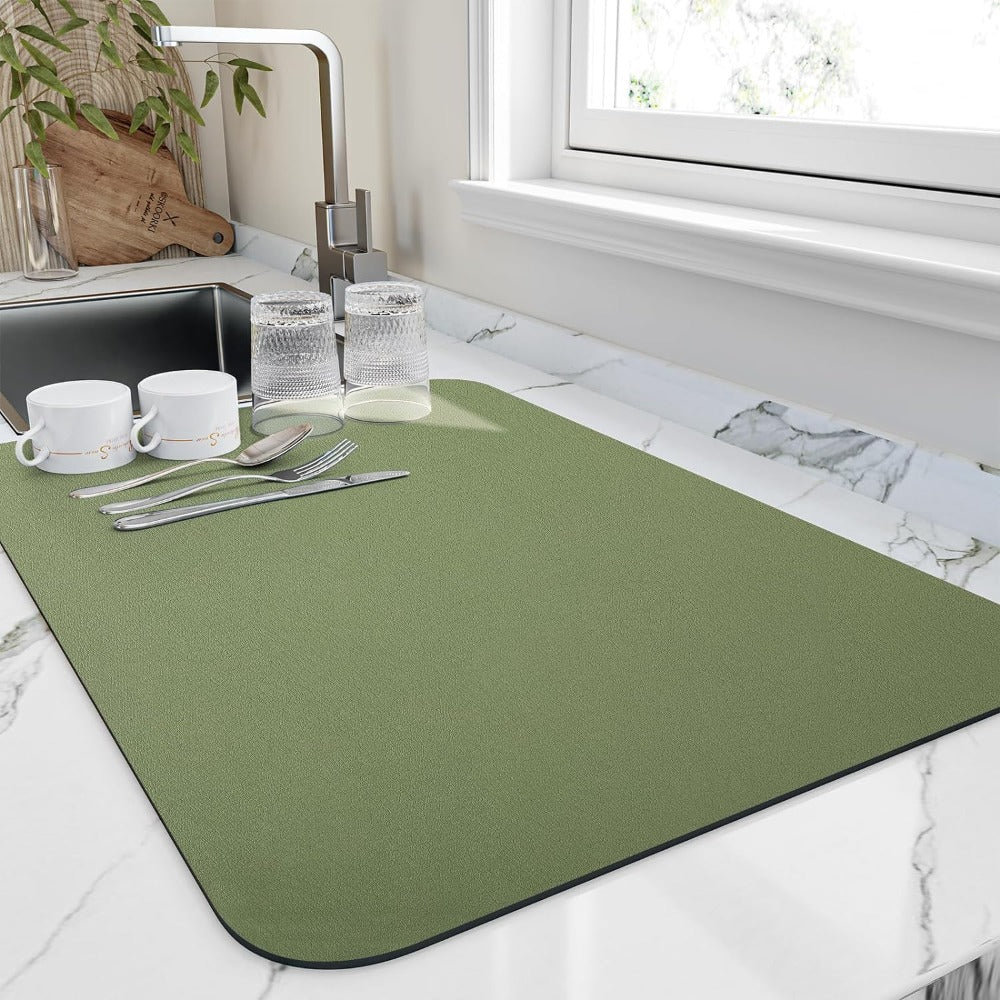 Tapis Séchage Vaisselle Diatomite