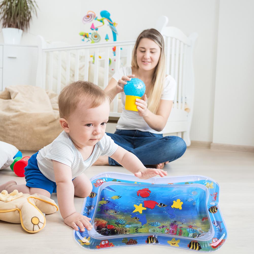 Tapis d’eau Bébé – Gonflable – Sensoriel