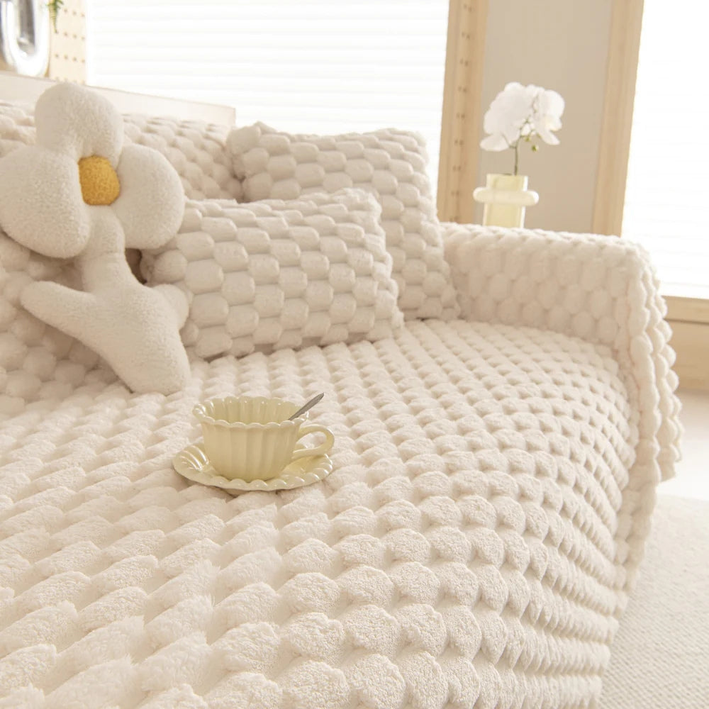 Housse de Canapé – Texturée – Douce -Protection