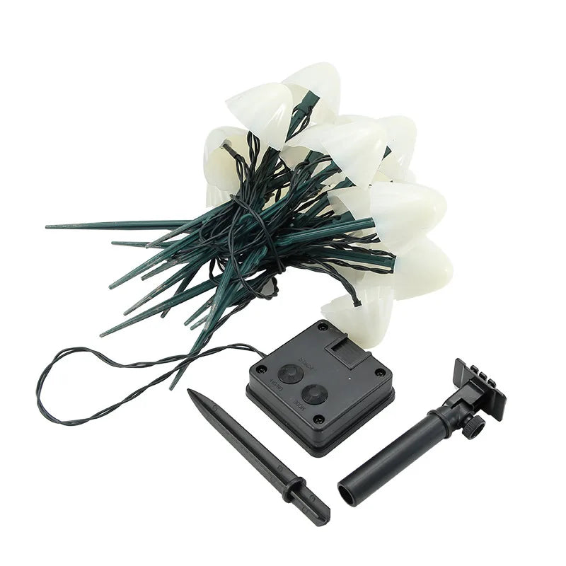 Lumières Champignon Enchantées | Illuminez Votre Jardin