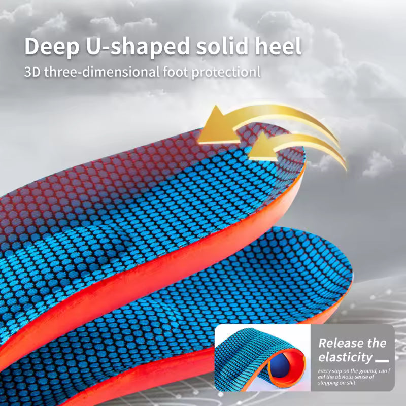 Semelles Orthopédiques Chaussures – Soutien Voûte – Amorti Gel