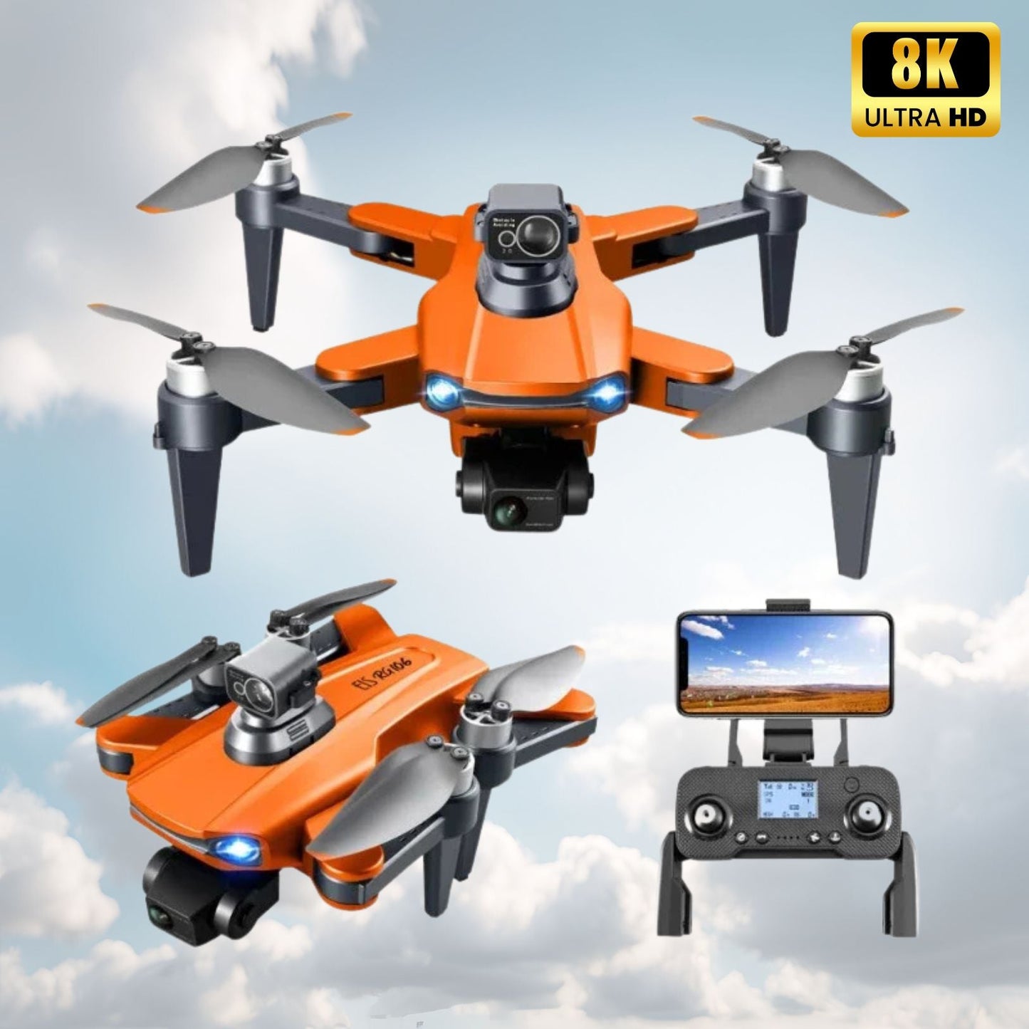 Drone GPS 8K Double Caméra
