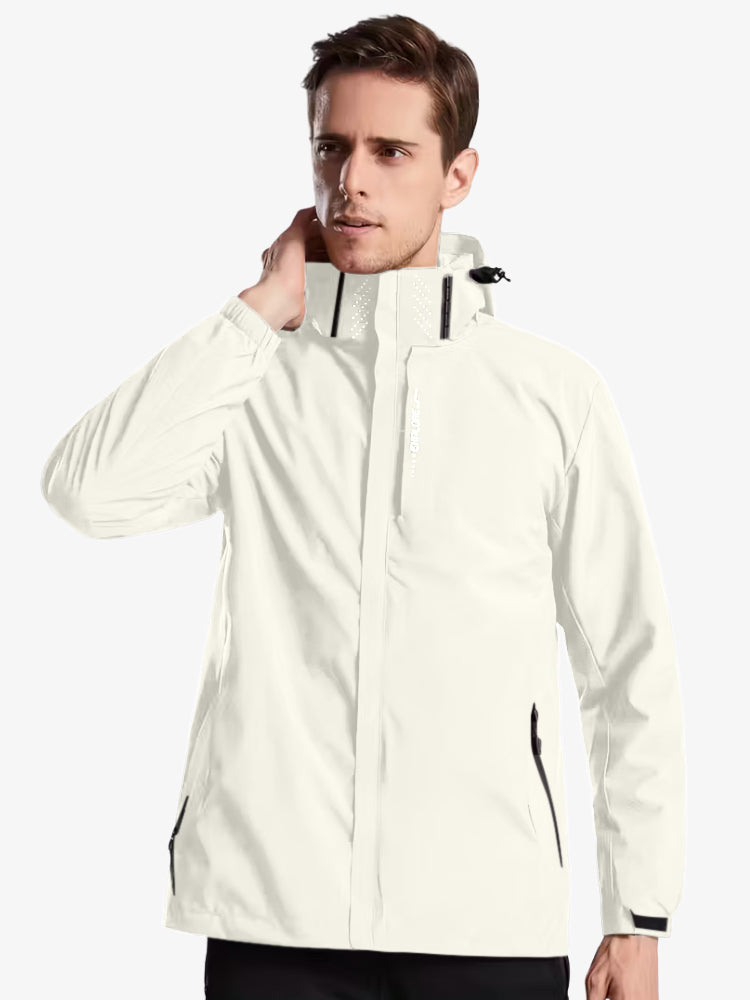 Veste Imperméable – Zippée – Capuche