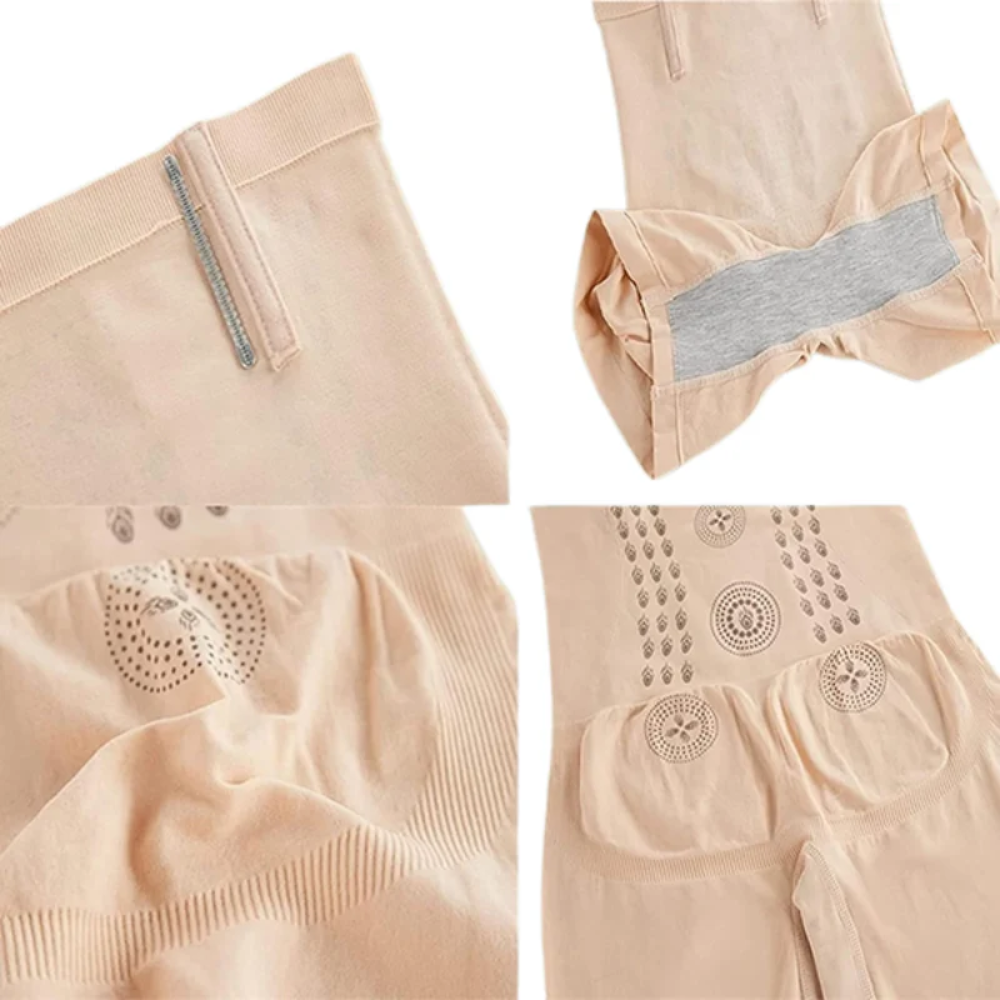 Culotte Gainante Taille Haute – Ventre Plat – Sous-Robe