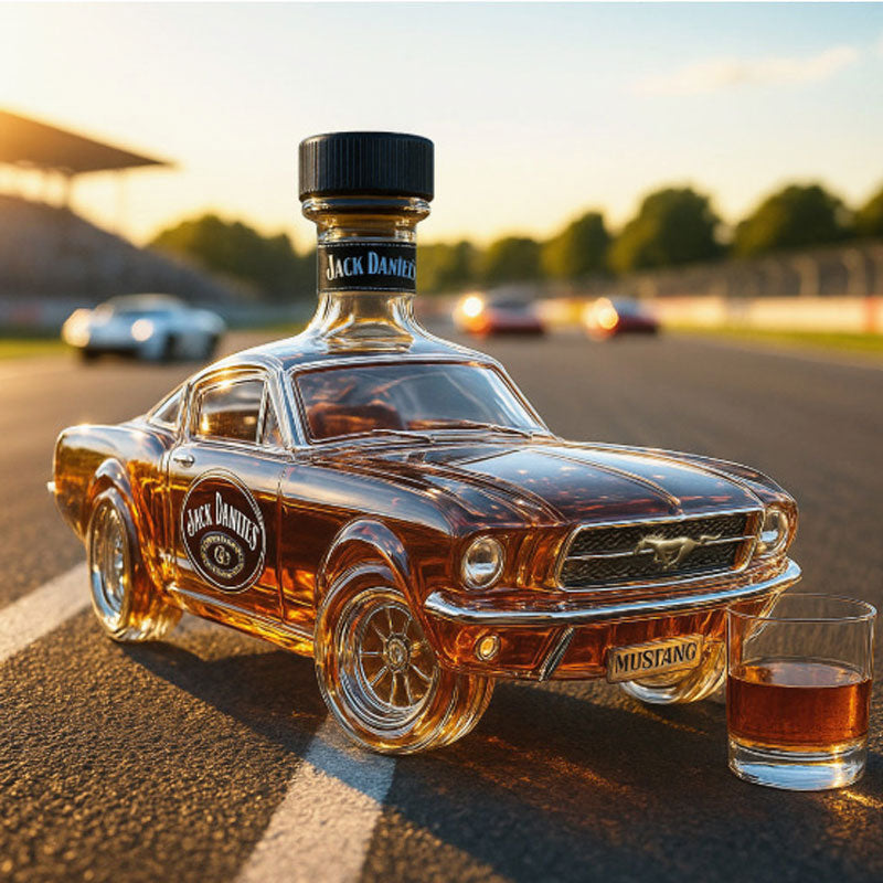 Carafe Whisky Voiture 3D Verre