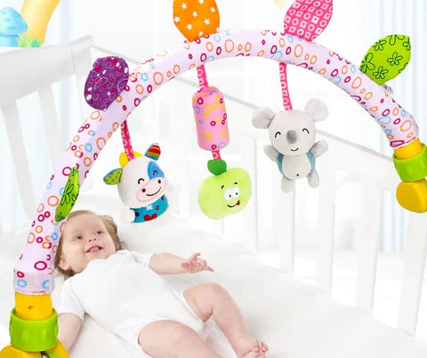 Arche d’éveil Bébé – Sensorielle – Jouets Suspendus