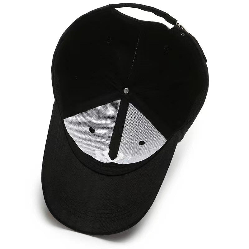 Casquette Croix Brodée Ajustable Unisexe