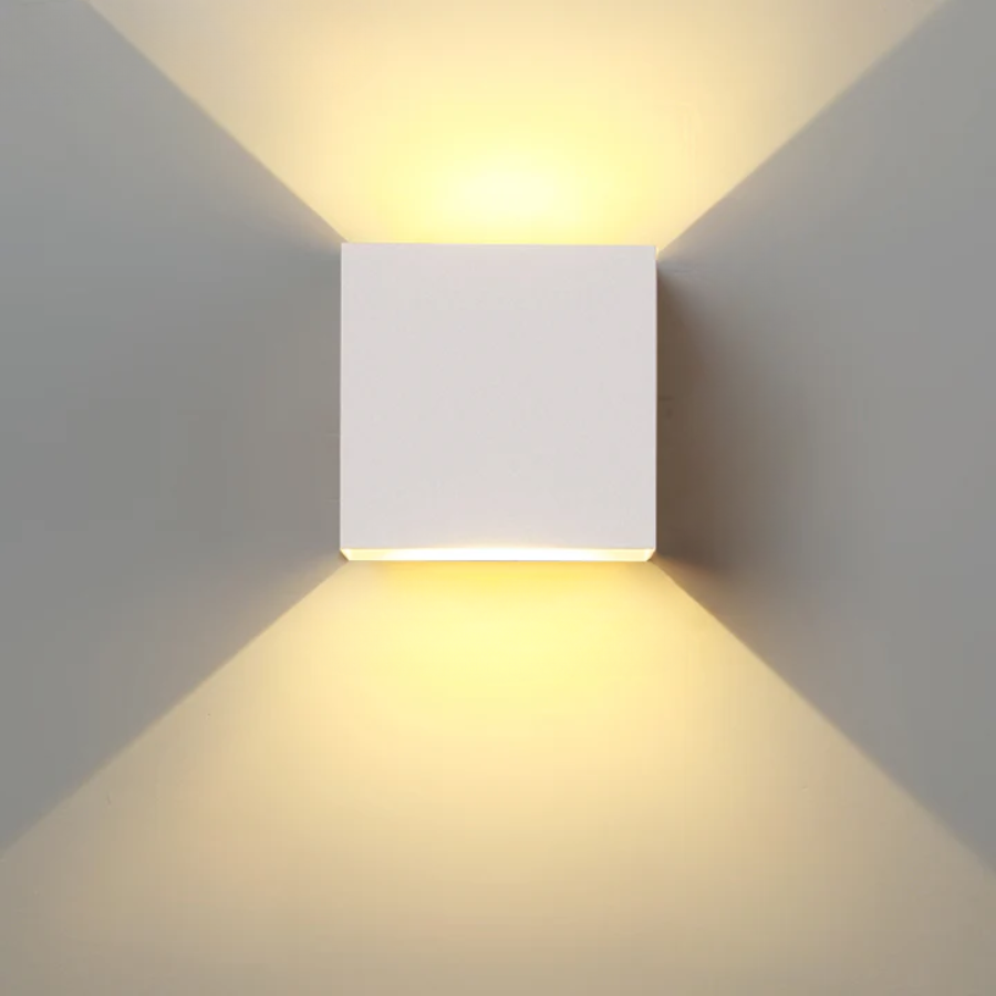 GlowCube Applique Murale | Faisceau réglable Haut & Bas