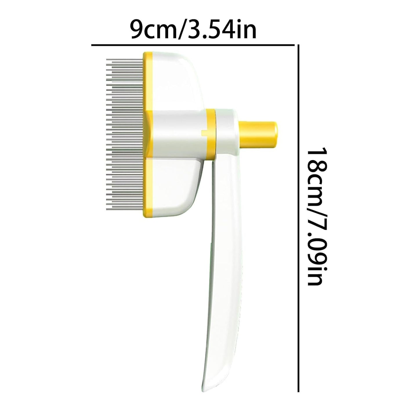 Peigne Anti-Nœuds Auto-Nettoyant Animaux
