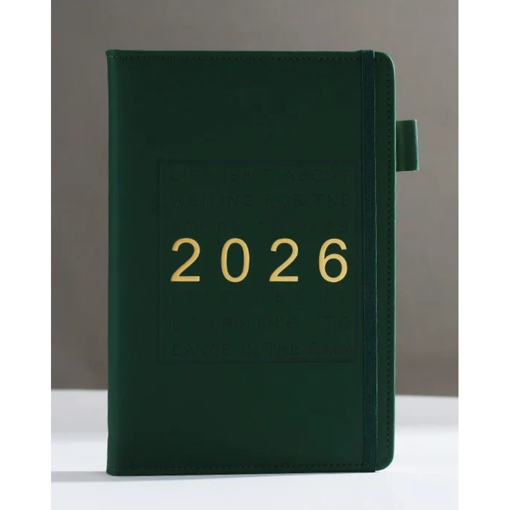 GoalTrack 2026 Agenda Quotidien | Organiseur de Productivité A5 Premium