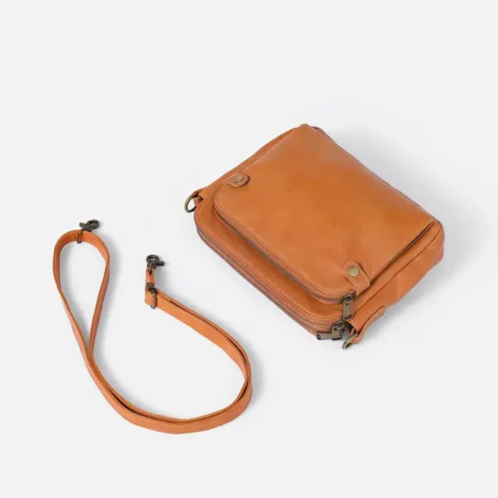 Zéphira Sac Porté Travers Luxe pour Femme | Sac d’Épaule en Cuir Pleine Fleur Premium