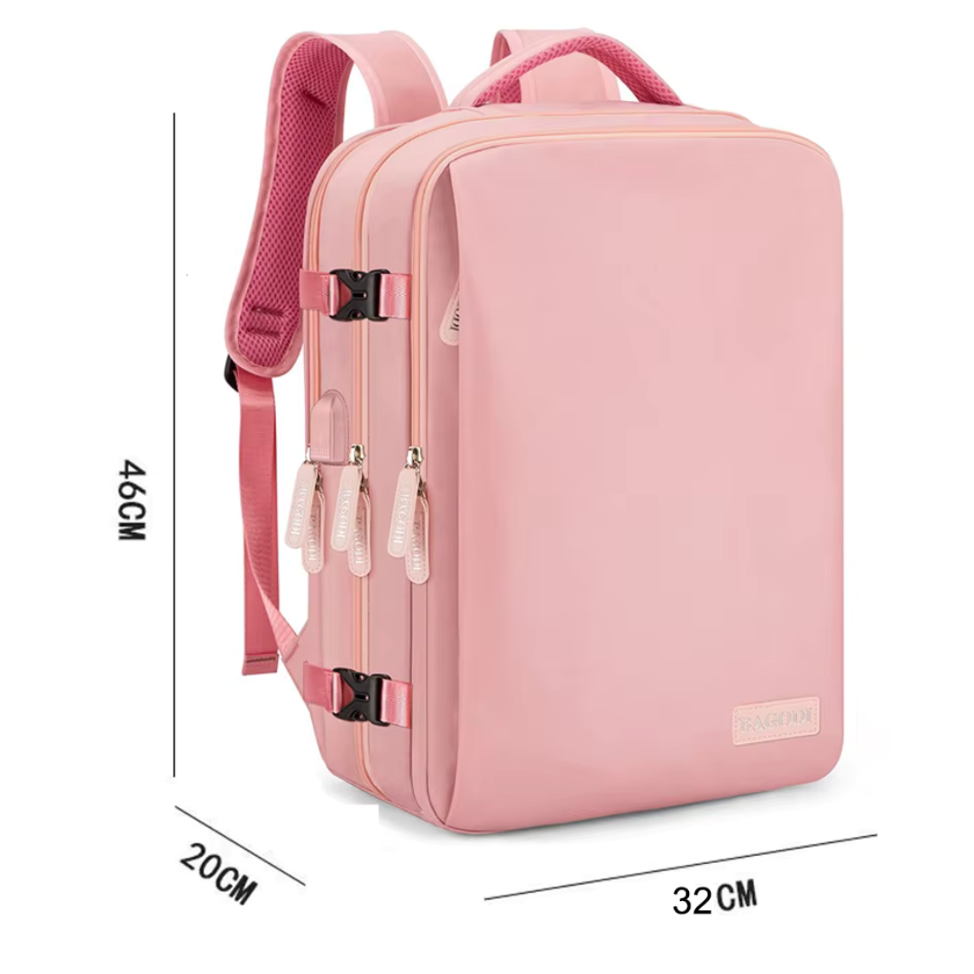 UrbanPack Rose | Rangement Spacieux et Organisation