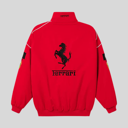 Veste de course Ferrari Racing vintage pour hommes et femmes