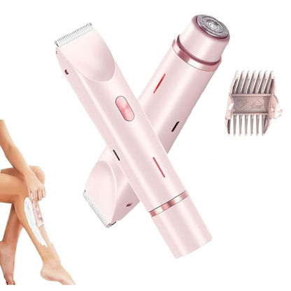 Épilateur Électrique Femme – Rechargeable USB – Double Tête