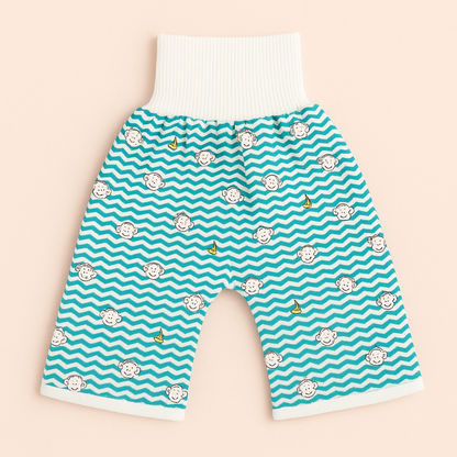 Pantalon d’Apprentissage Bébé – Coton – Taille Élastique