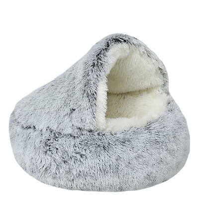 CloudNest Lit Grotte pour Animaux | Confort Chaleureux pour Chats et Chiens