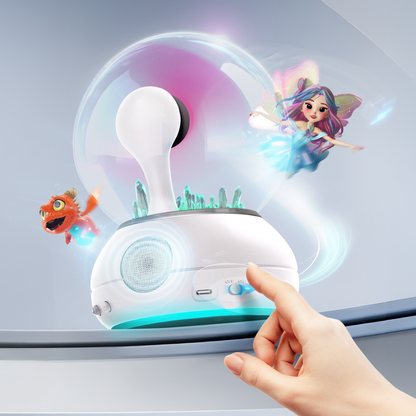 Globe Holographique Interactif Enfant Sans Écran