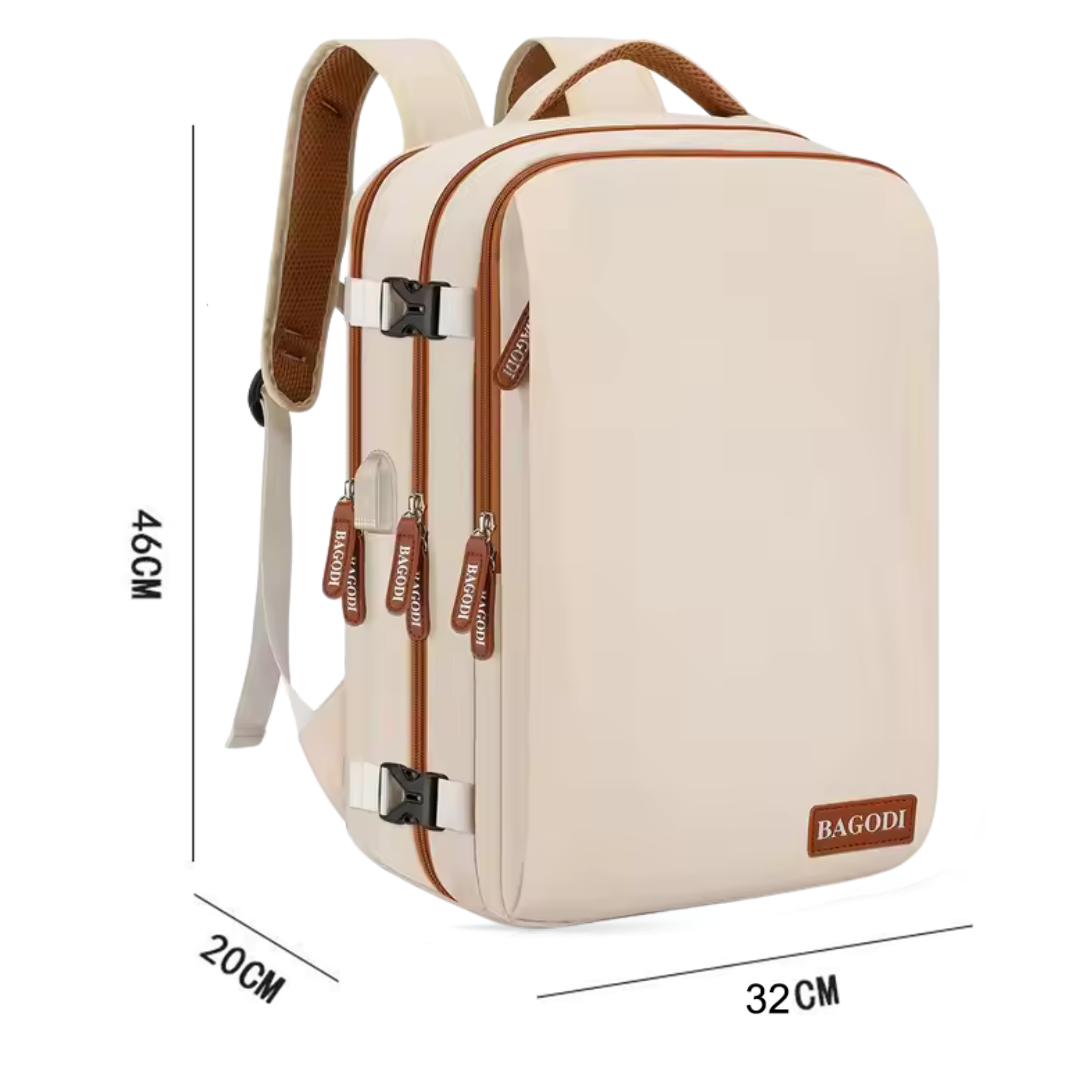 UrbanPack Beige | Rangement Spacieux et Organisation