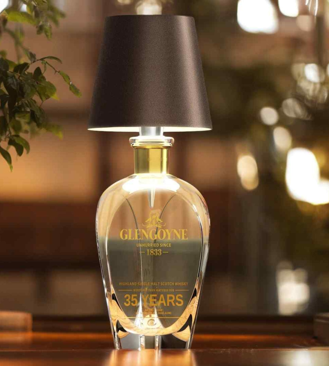 Lampe bouteille élégante | Eclairage d'ambiance pour la maison