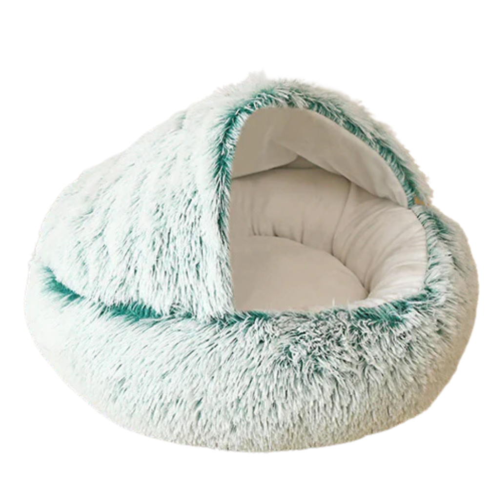 CloudNest Lit Grotte pour Animaux | Confort Chaleureux pour Chats et Chiens