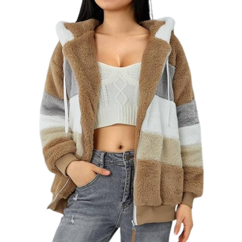 Veste à Capuche Polaire