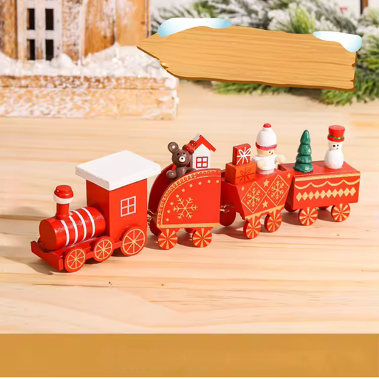 Train de Noël Express | Mini décoration de train festive