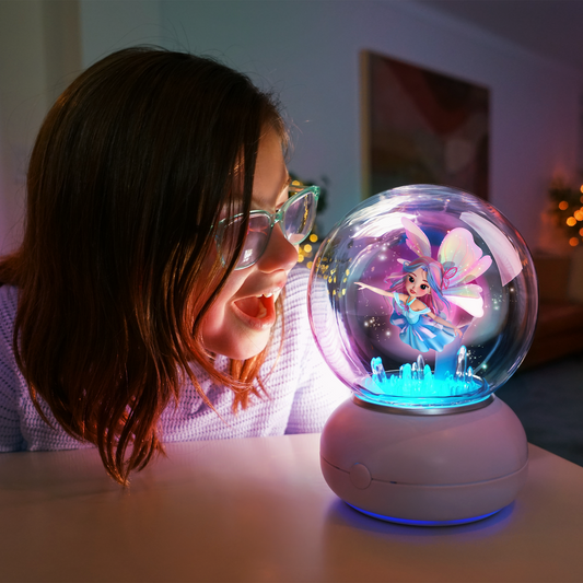 Globe Holographique Interactif Enfant Sans Écran