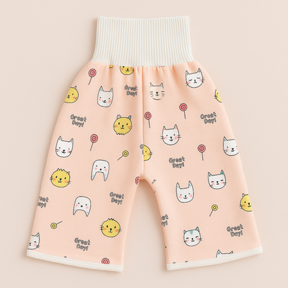 Pantalon d’Apprentissage Bébé – Coton – Taille Élastique