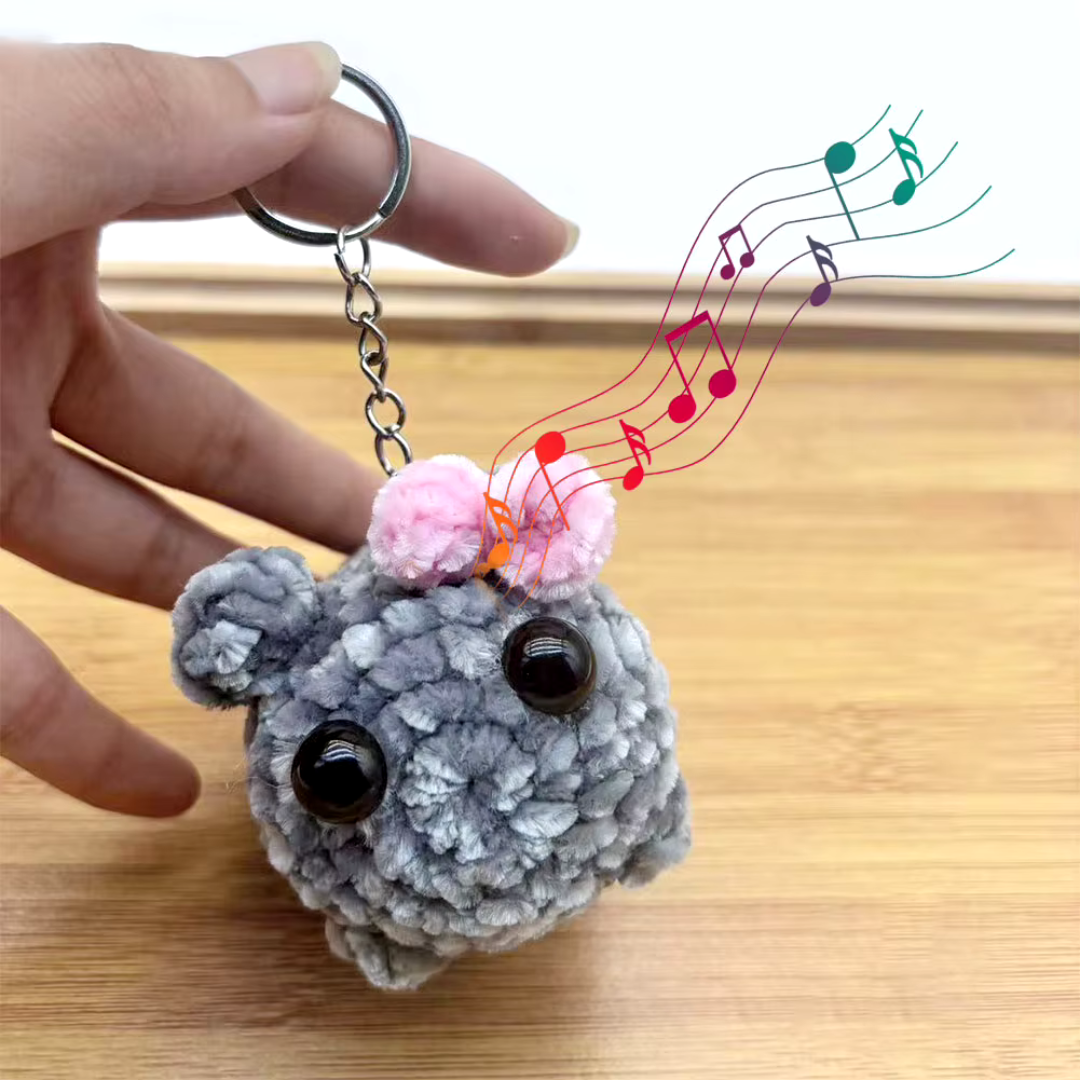 Viral Instagram & Tiktok Sad Hamster Jouet peluche | Design mignon pour les déplacements et cadeau amusant