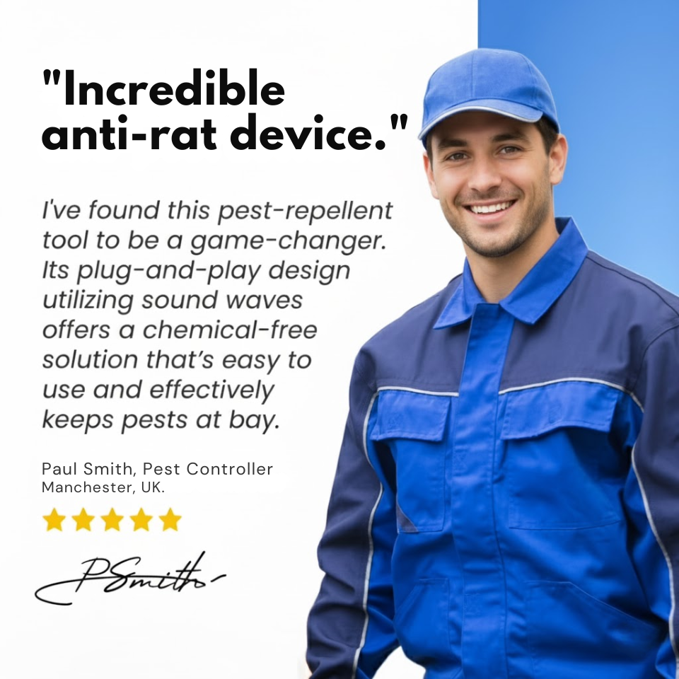 Répulsif Ultrasons Rats Prise Murale