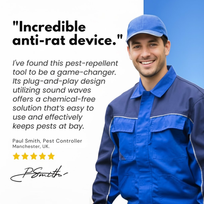 Répulsif Ultrasons Rats Prise Murale