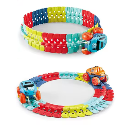 Bend-N-Race Circuit Automobile | Circuit Flexible pour Enfant