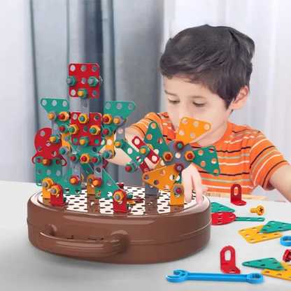 SmartDrill Kit de Construction | Jeu d’Apprentissage Créatif STEM pour Enfants