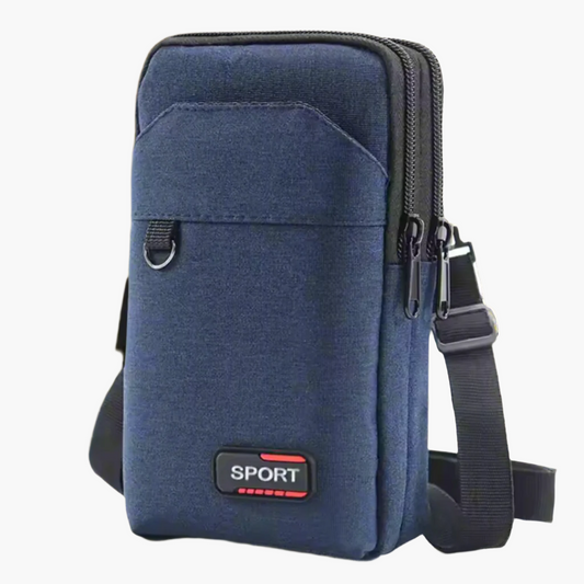 RunGuard Pro Bleu | Sac Banane Étanche pour Sport & Randonnée