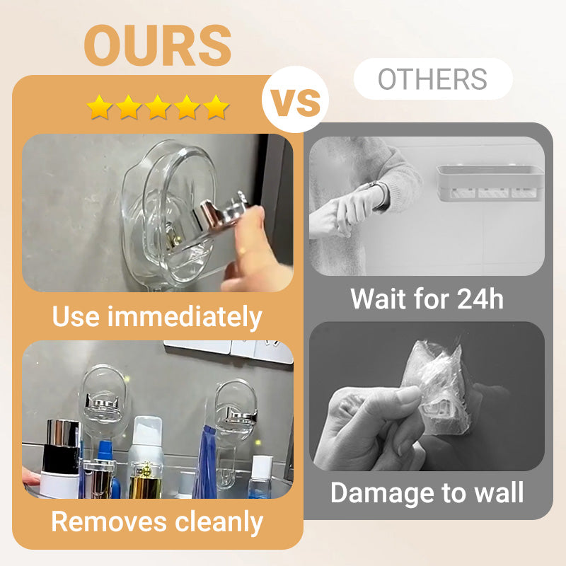 Étagère Ventouse Cuisine Salle de Bain