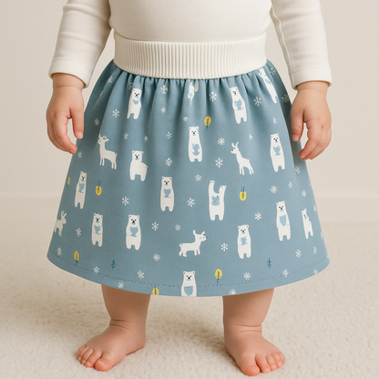 Pantalon d’Apprentissage Bébé – Coton – Taille Élastique