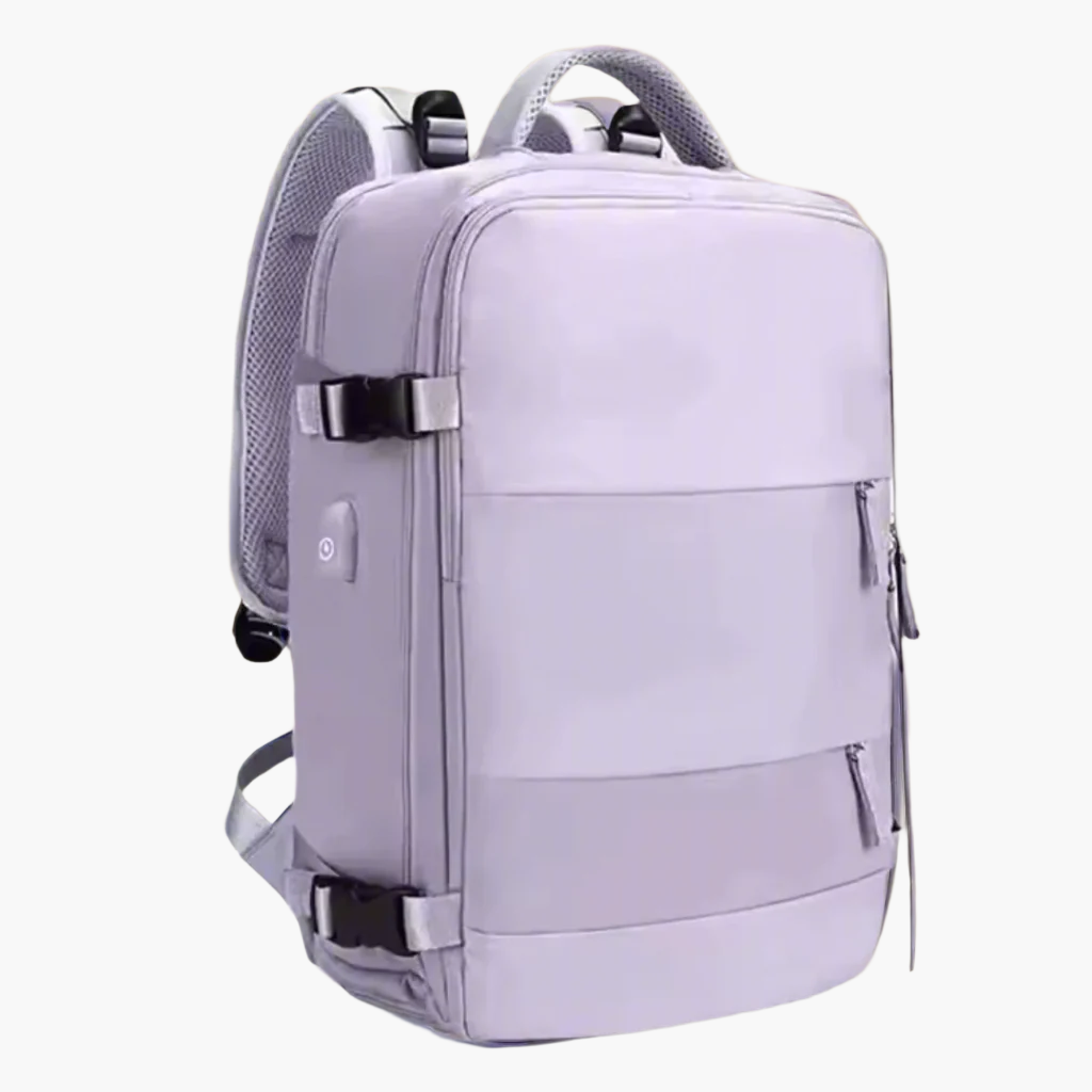 JetSet Backpack Violet | Léger, Spacieux & Parfait pour Voyager