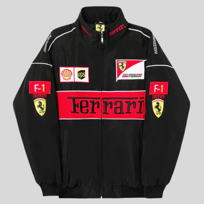 Veste de course Ferrari Racing vintage pour hommes et femmes