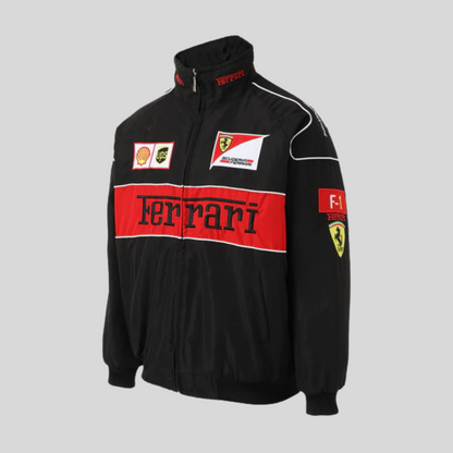 Veste de course Ferrari Racing vintage pour hommes et femmes