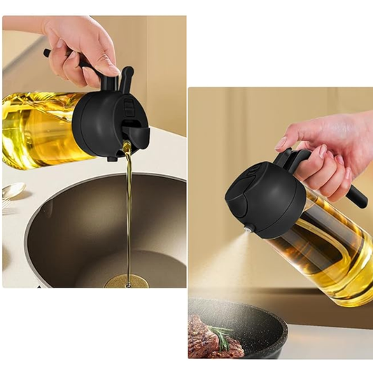 EcoMist Pro - Pulvérisateur et Verseur d’Huile 2-en-1