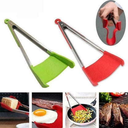 Spatule Pince 2-en-1 Silicone
